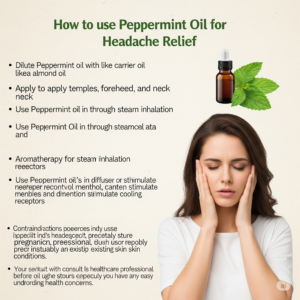 how to use peppermint oil for headaches New York 